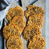 Asiago Seed & Cheese Crisps