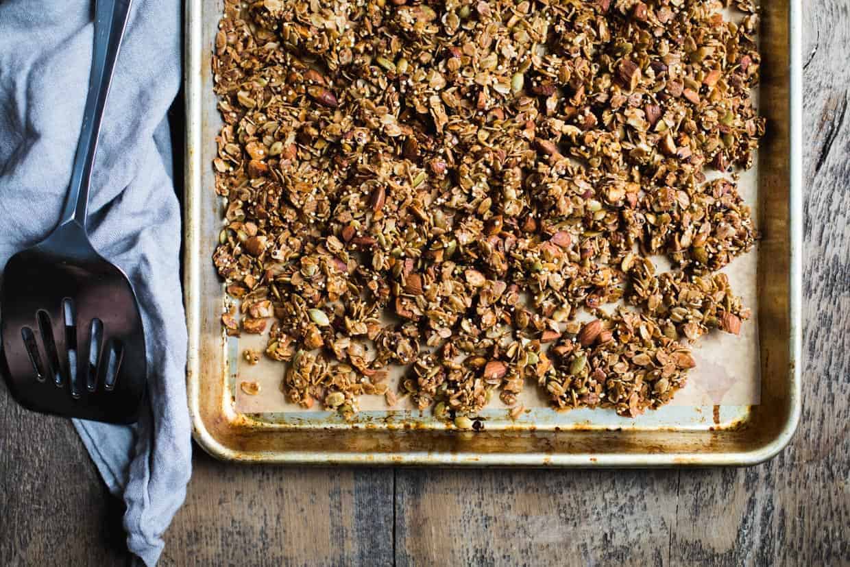 Cardamom Almond Granola