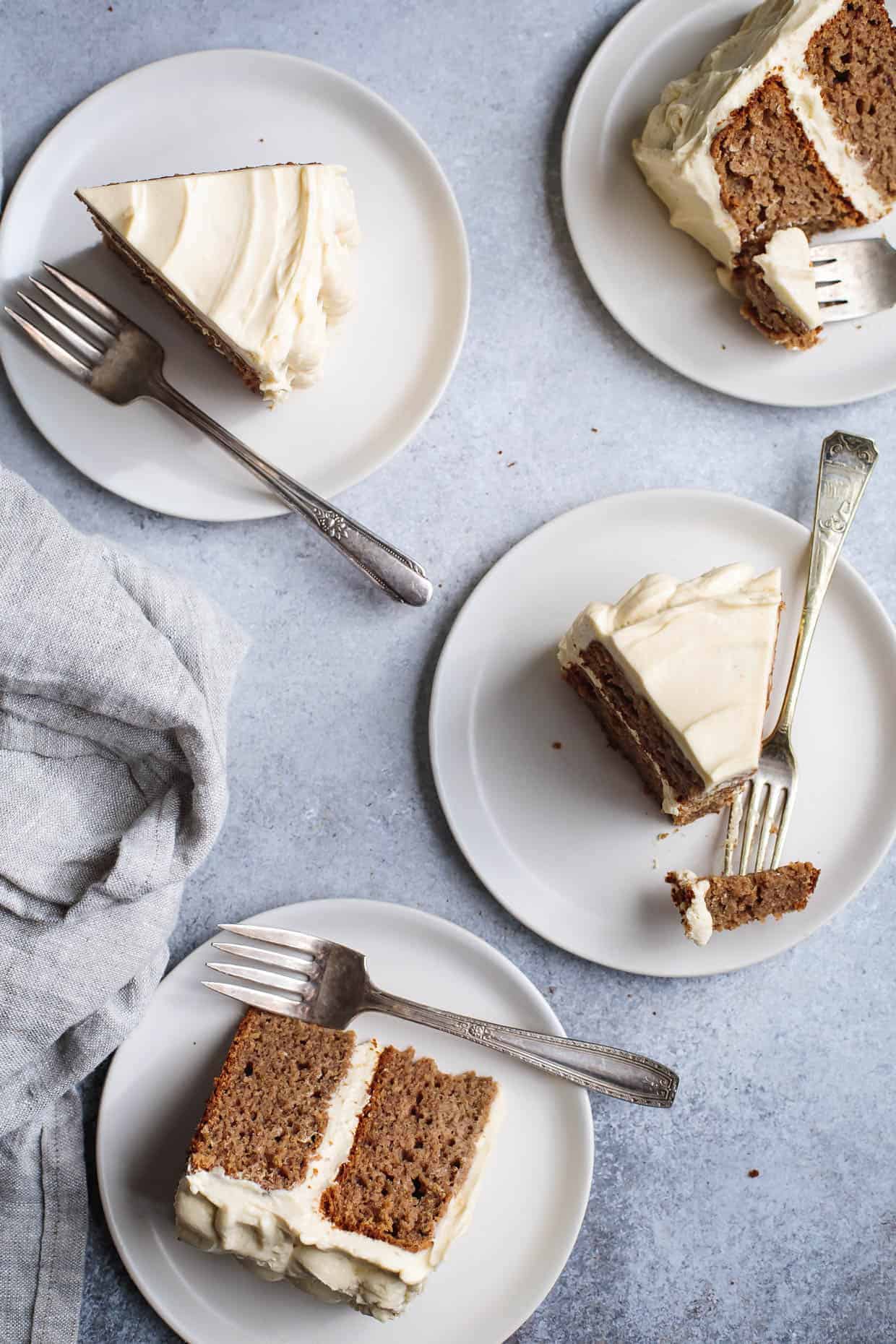 Healthy Smash Cake: Spiced Banana Date Cake - Snixy Kitchen