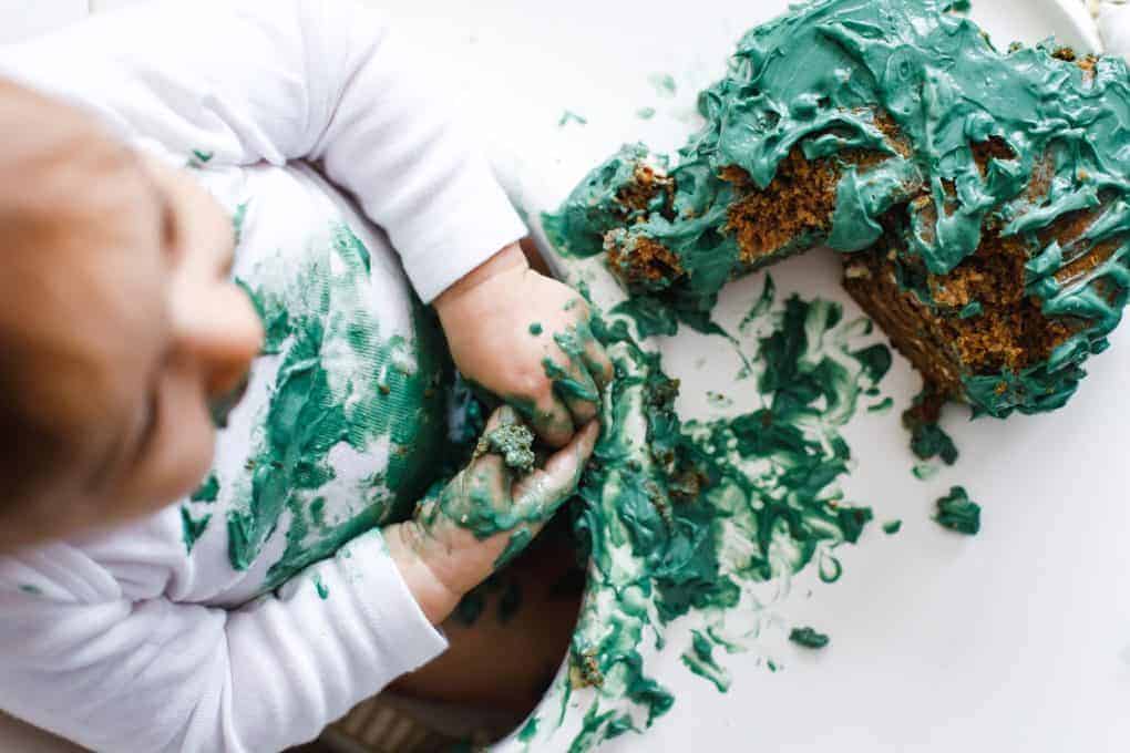Dragon Cake - Baby Smash Cake (gluten-free and refined sugar-free)