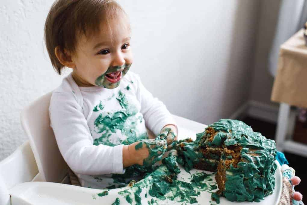 Dragon Cake - Baby Smash Cake (gluten-free and refined sugar-free)
