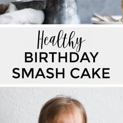 Healthy Smash Cake Recipe