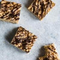 Mexican Chocolate Churro Rice Krispie Treats