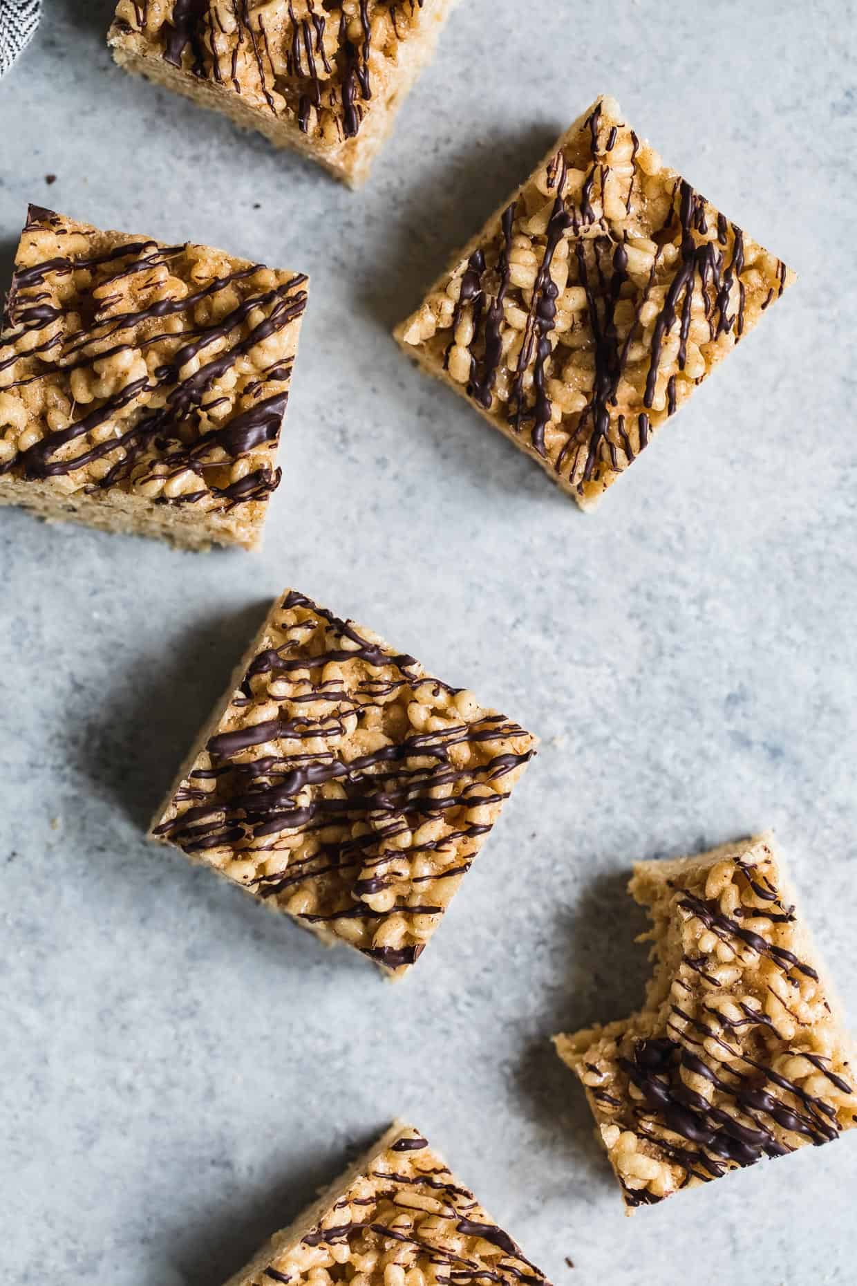 Mexican Chocolate Churro Rice Krispie Treats