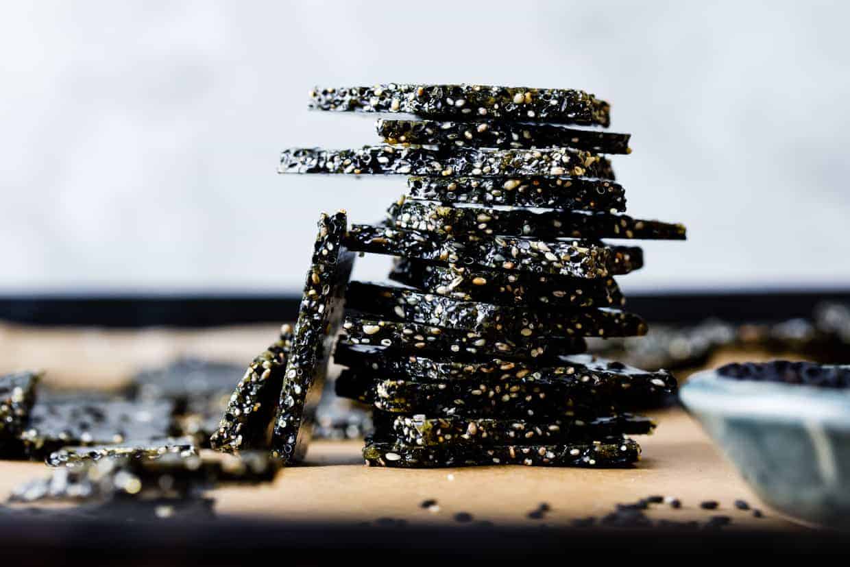 Black Sesame Brittle