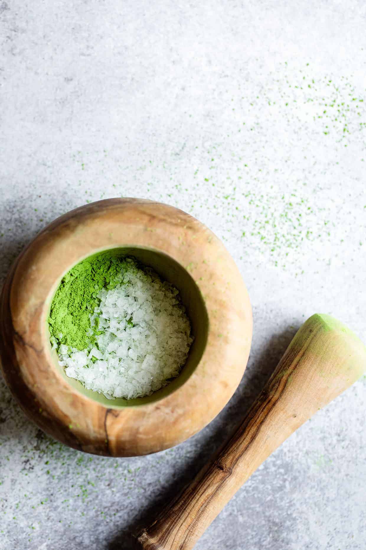 Homemade Matcha Salt