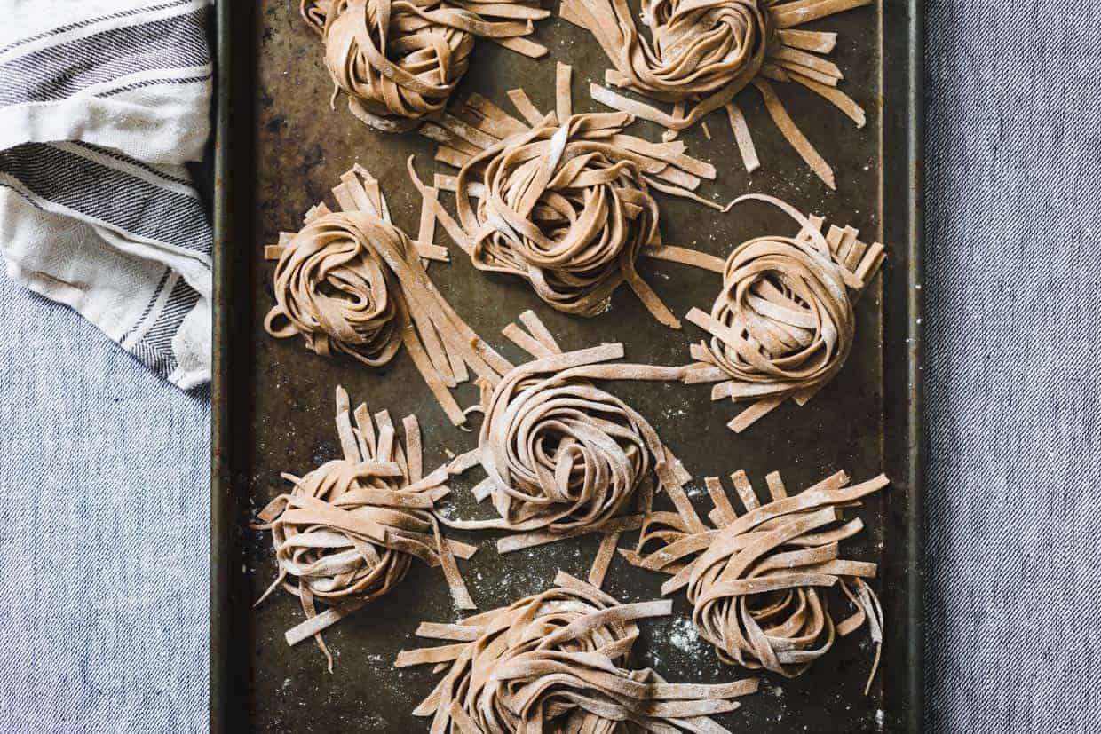 Homemade Whole Grain Gluten-Free Pasta