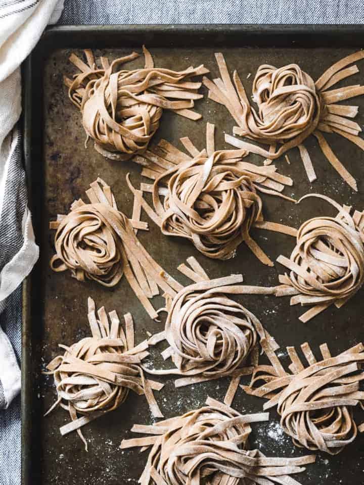 Homemade Whole Grain Gluten-Free Pasta