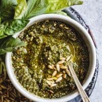 Gouda Sunflower Seed Pesto