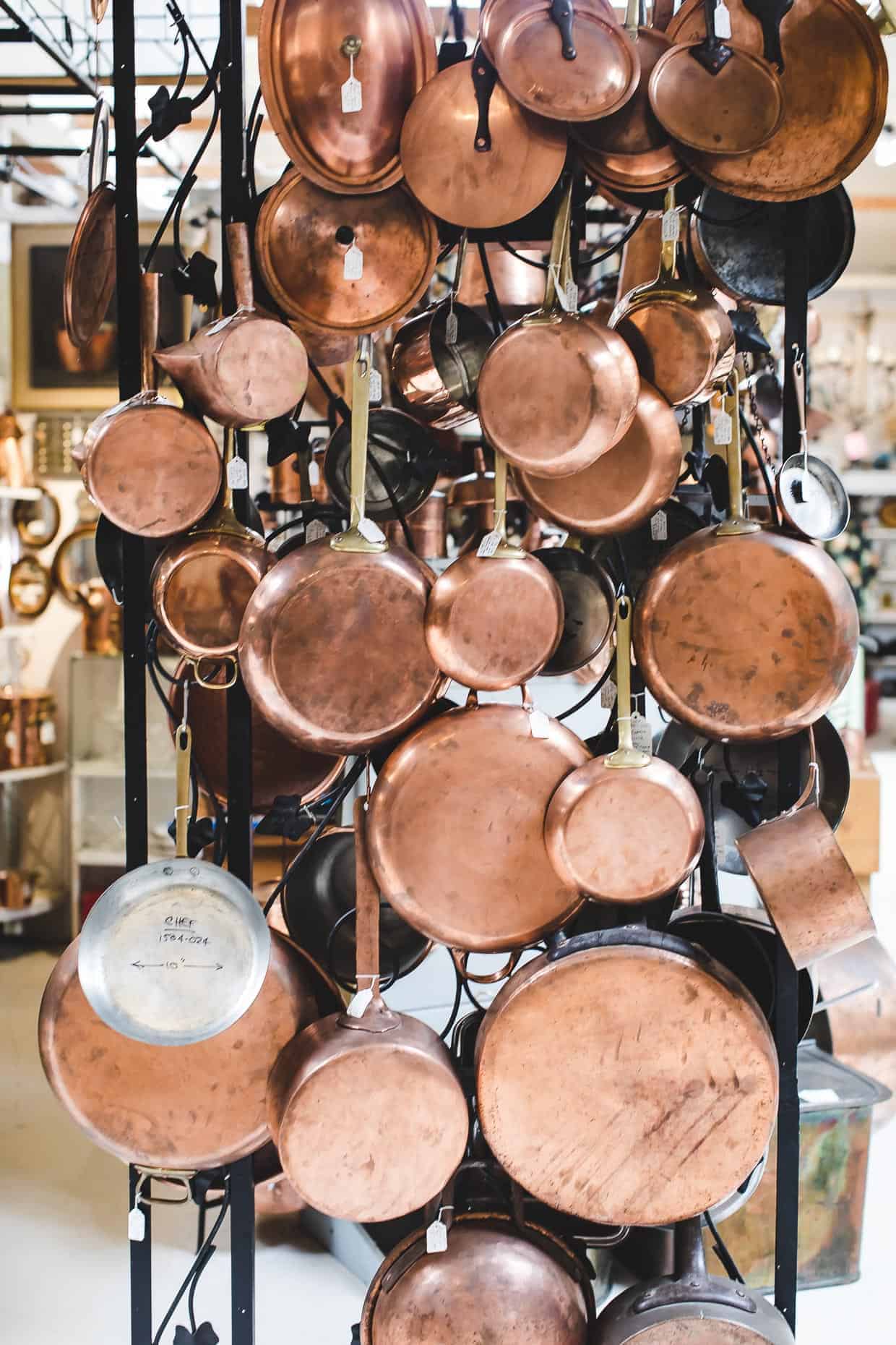 Copperware pots