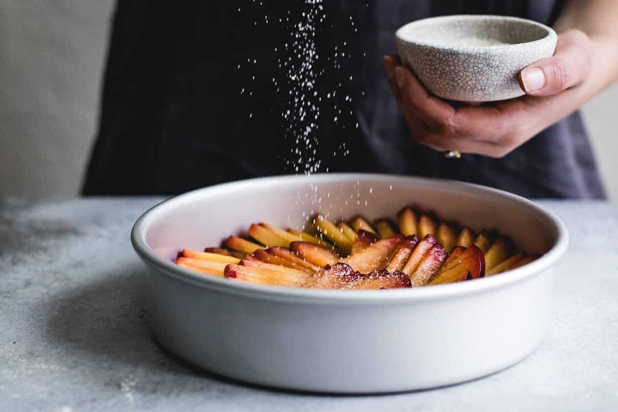 Plum Upside-Down Cake