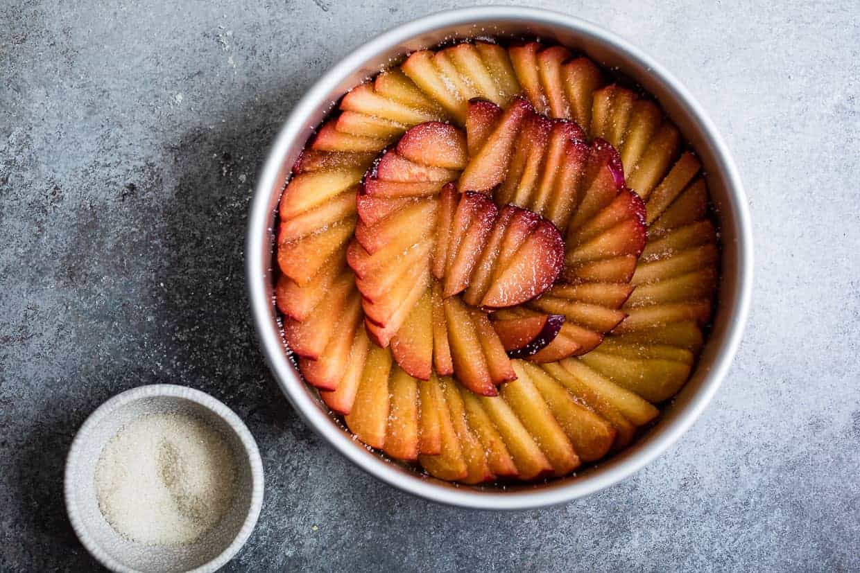 Plum Upside-Down Cake