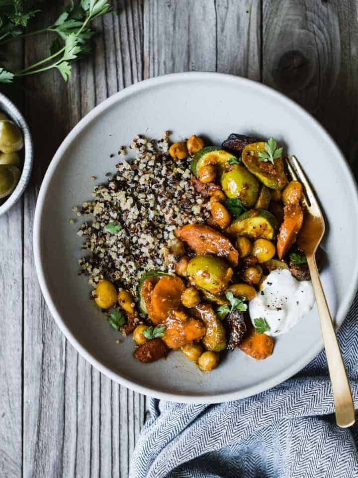 Moroccan Summer Vegetable Tagine