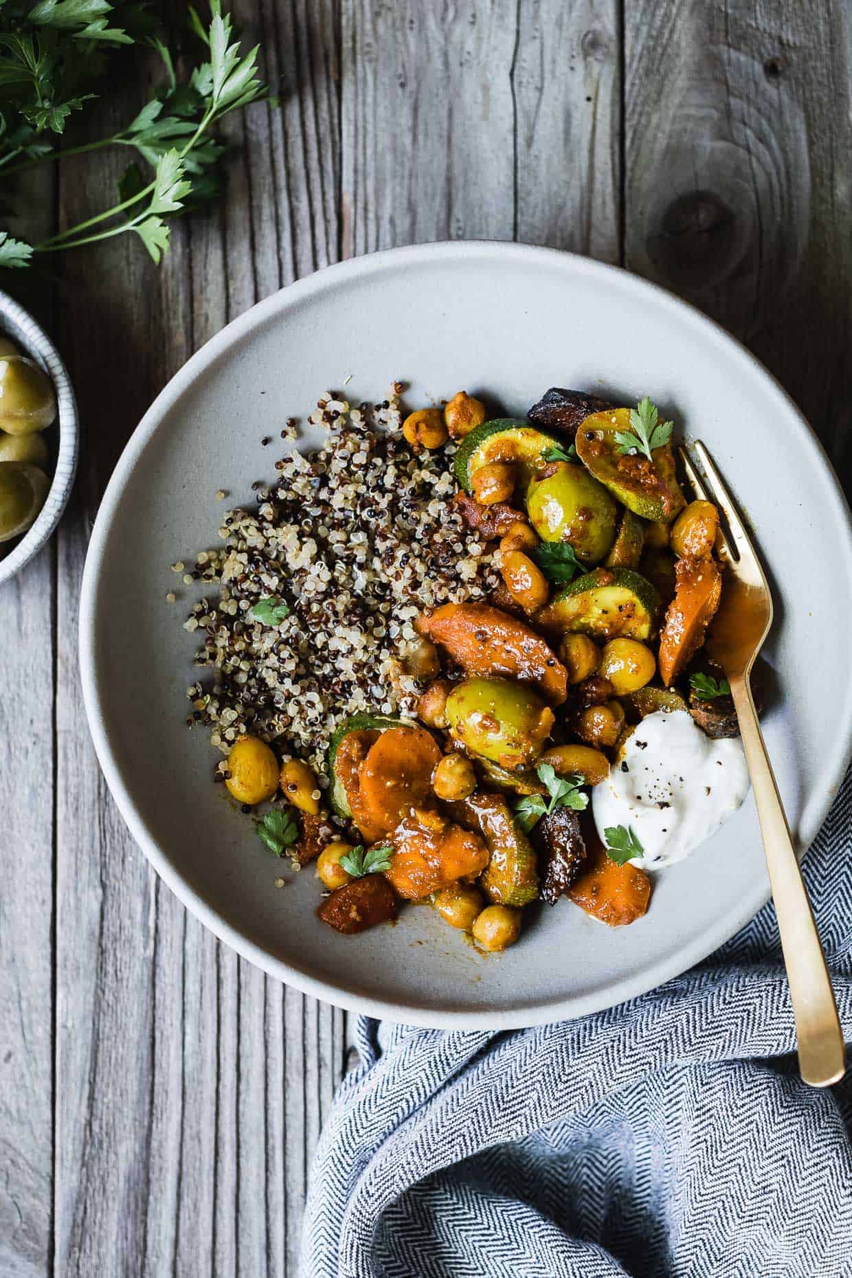 Moroccan Summer Vegetable Tagine