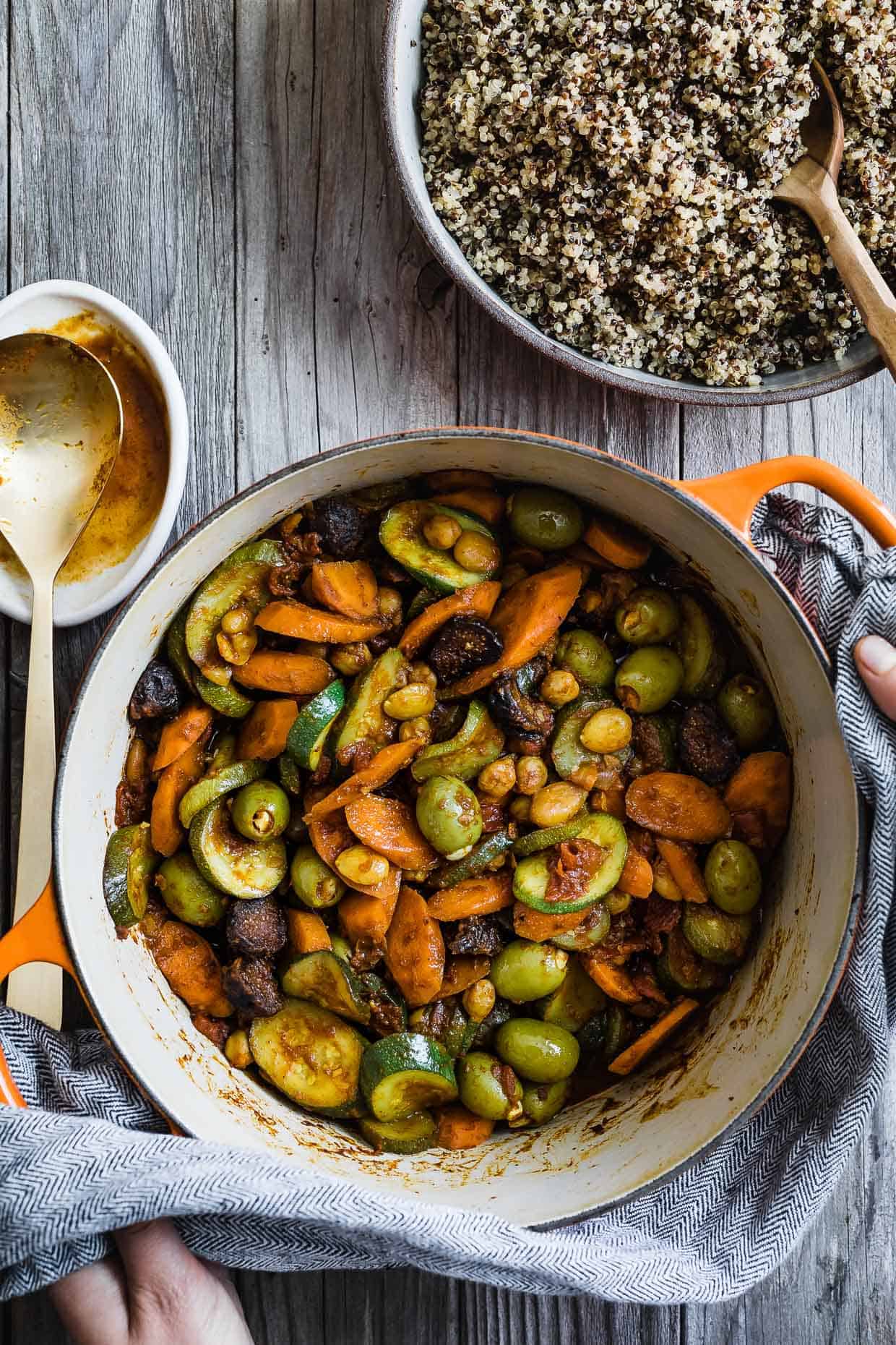 Moroccan Summer Vegetable Tagine