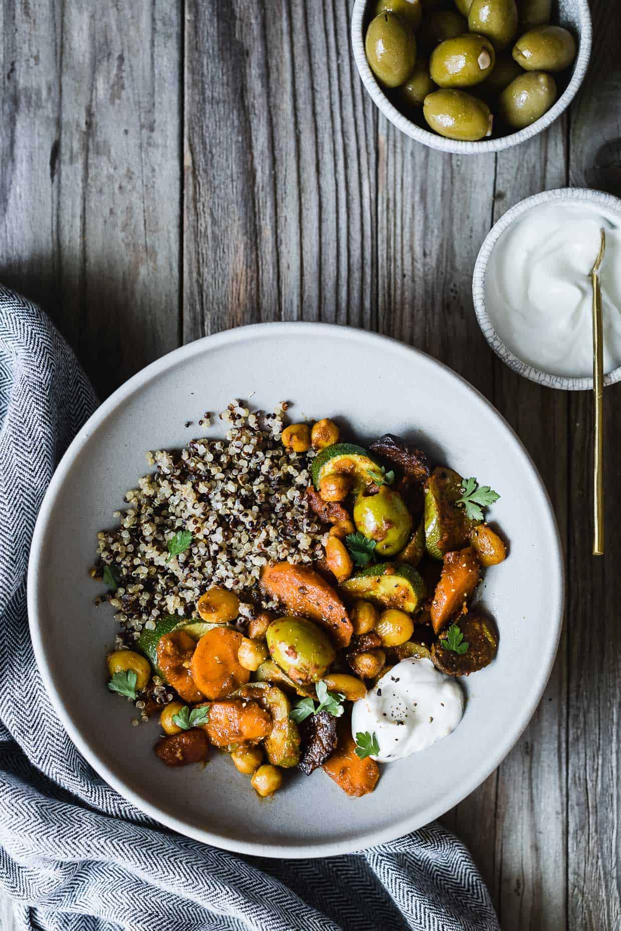 Moroccan Summer Vegetable Tagine