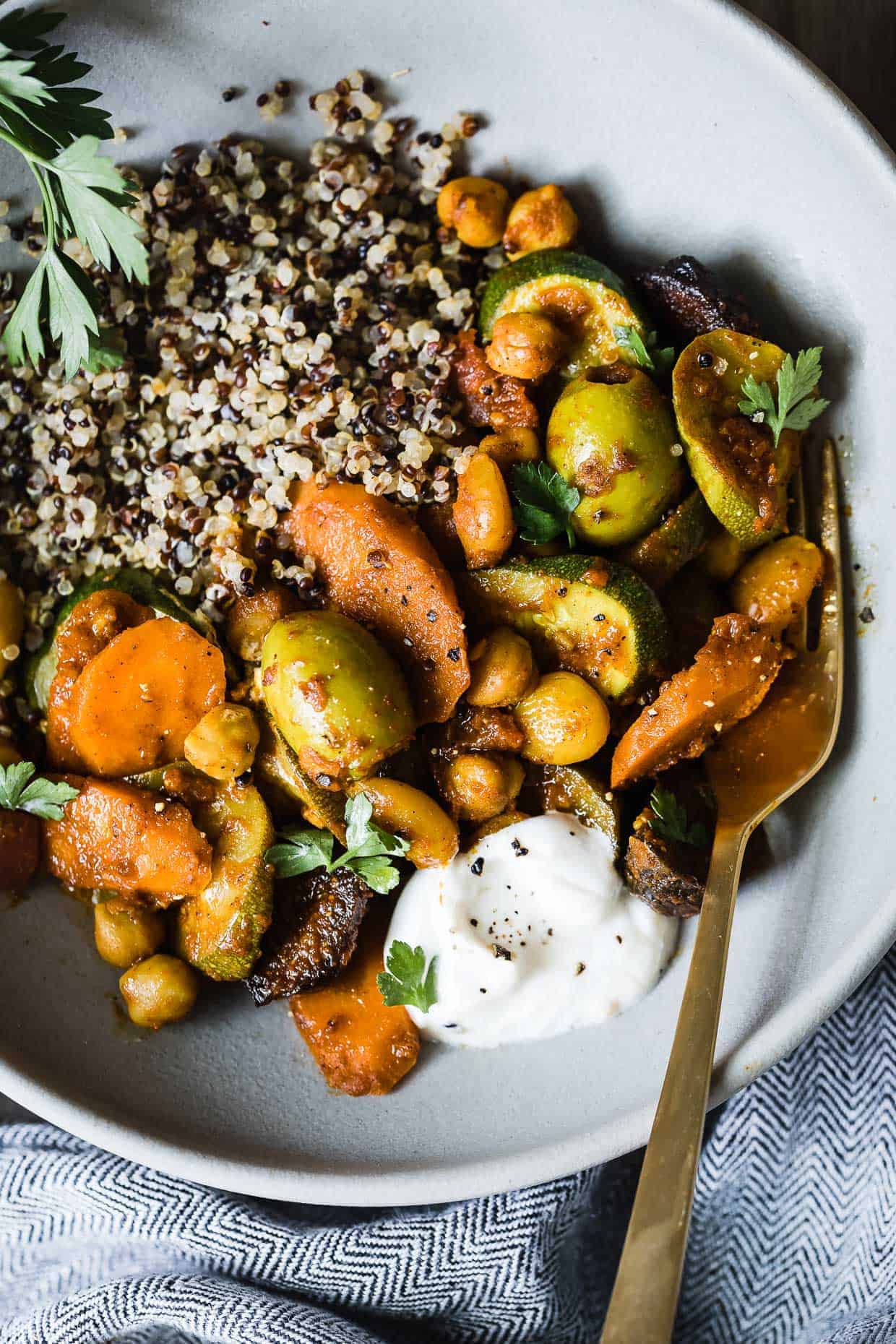 Moroccan Summer Vegetable Tagine