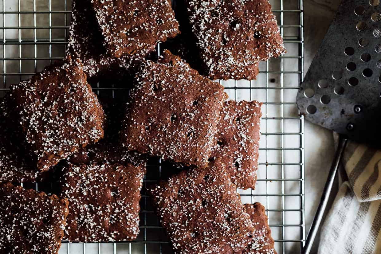 Gluten-Free Chestnut Chocolate Graham Crackers