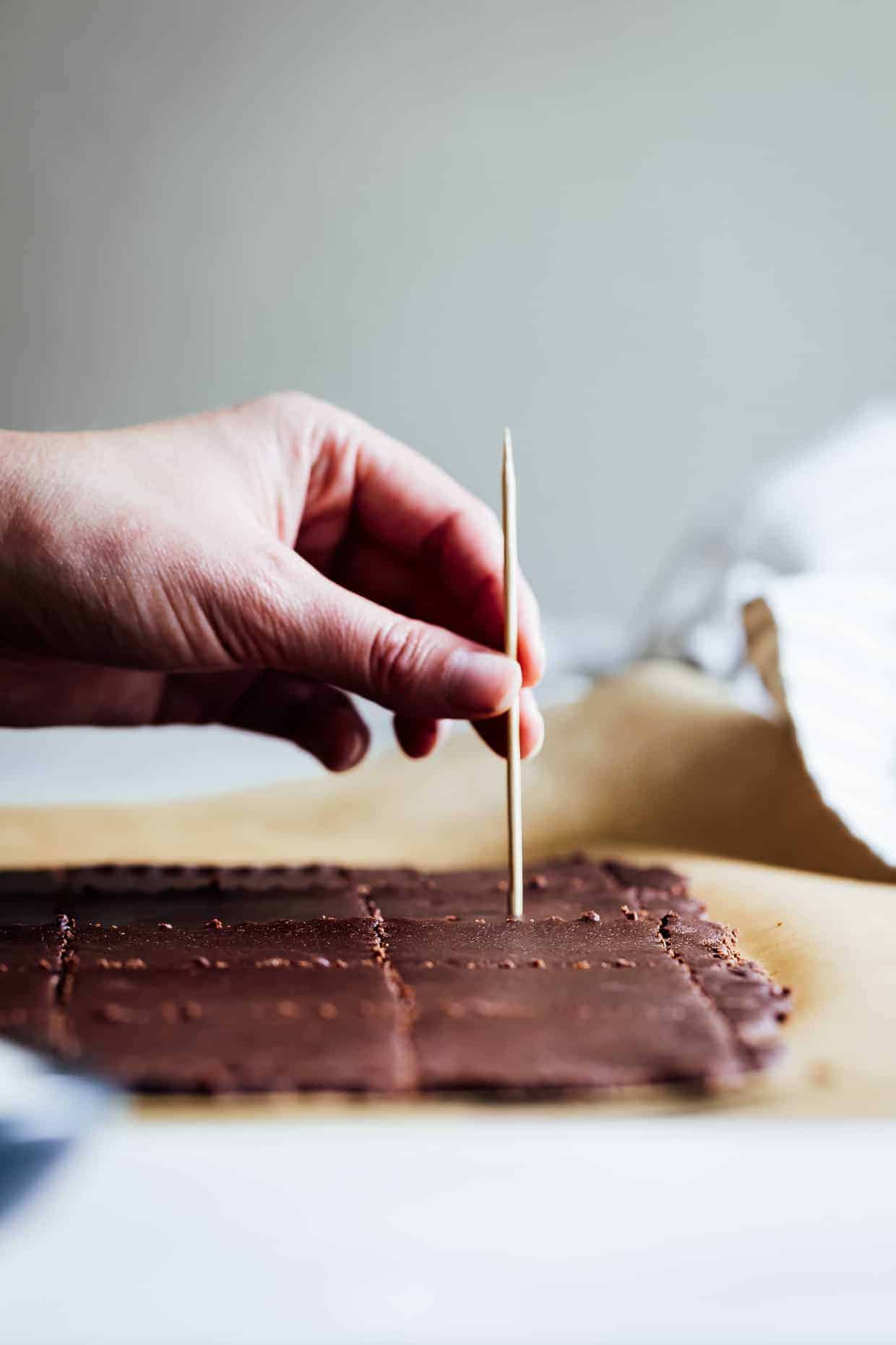 Gluten-Free Chestnut Chocolate Graham Crackers