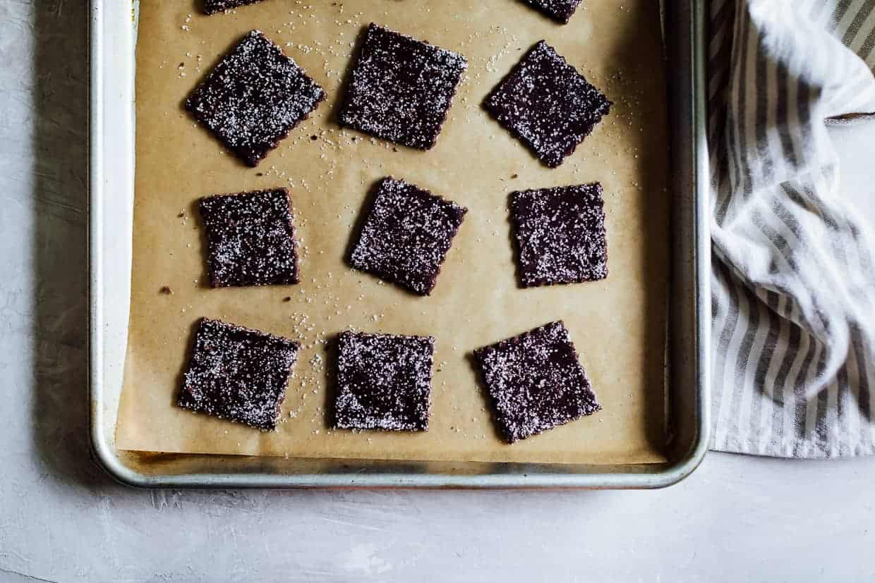 Gluten-Free Chestnut Chocolate Graham Crackers