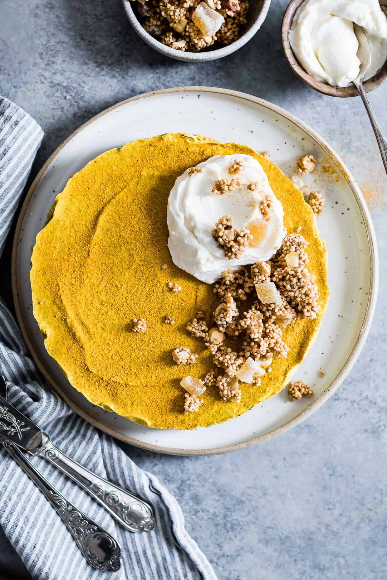 Raw Vegan Golden Milk Cheesecake-7