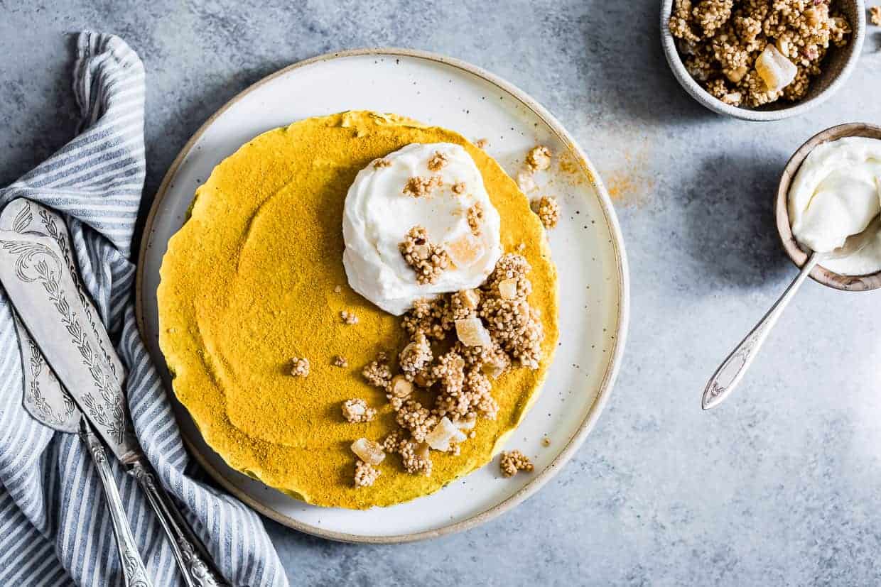 Raw Vegan Golden Milk Cheesecake-7