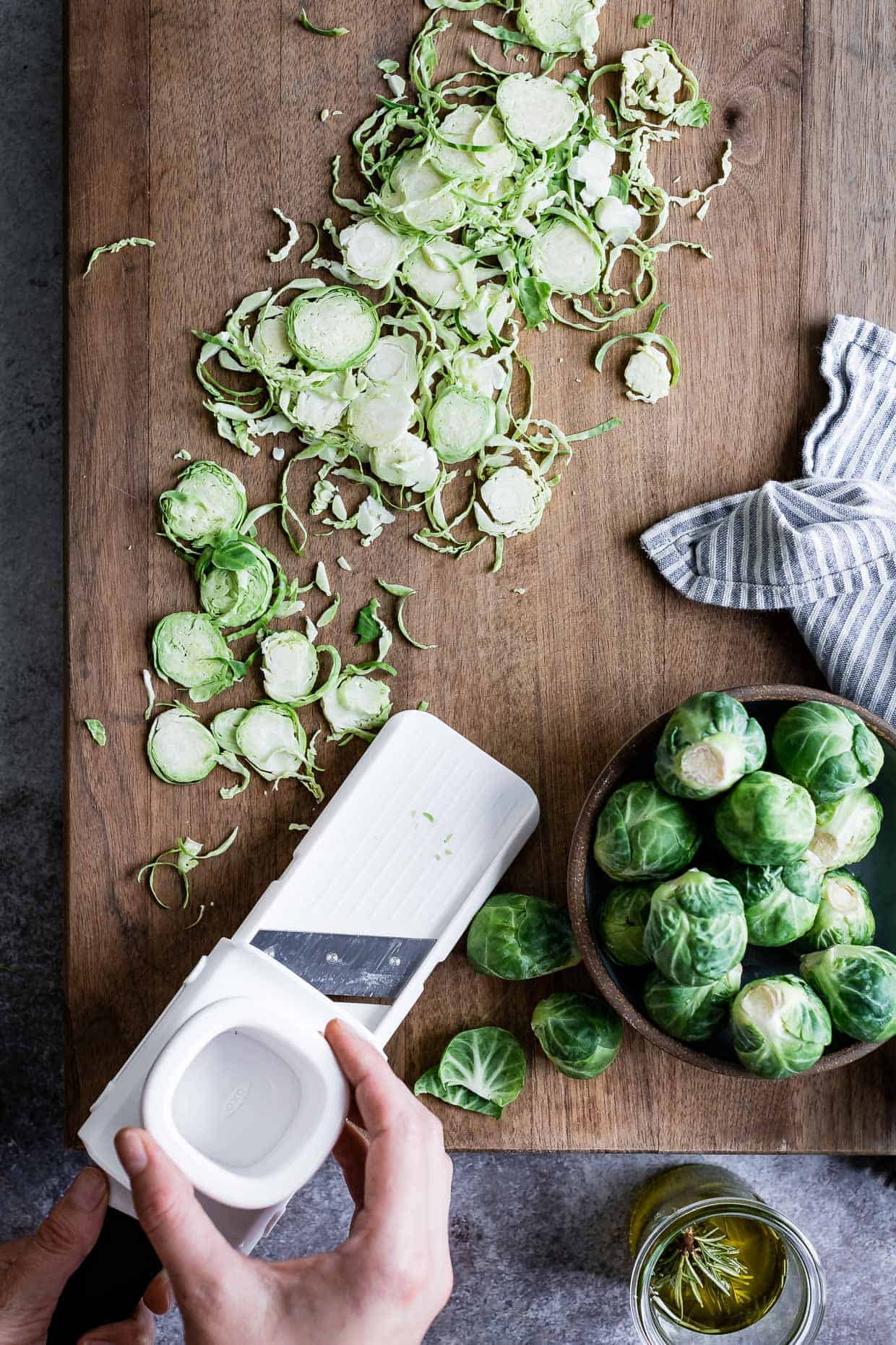 Shaved Brussels Sprouts