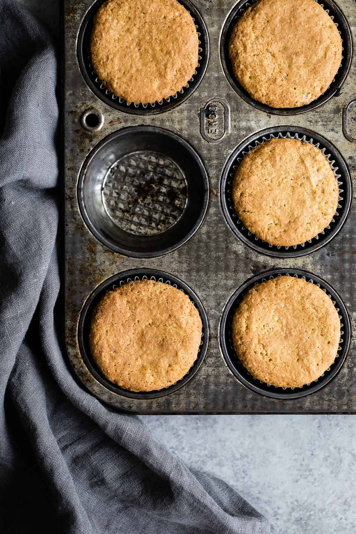 Gluten-Free Vanilla Cupcakes with Goat Cheese Frosting & Brûléed Figs