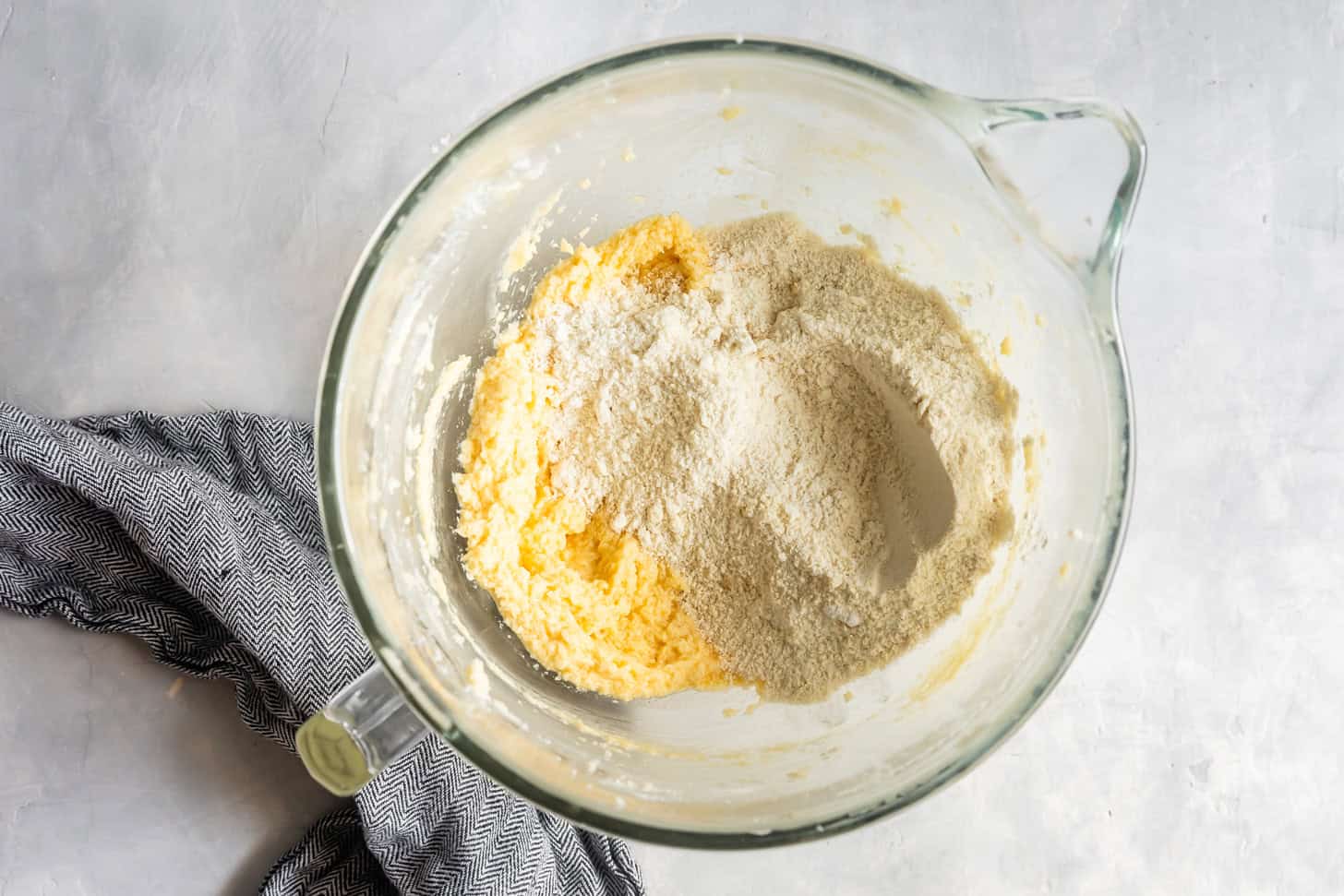 Adding Flour for GF Snickerdoodles