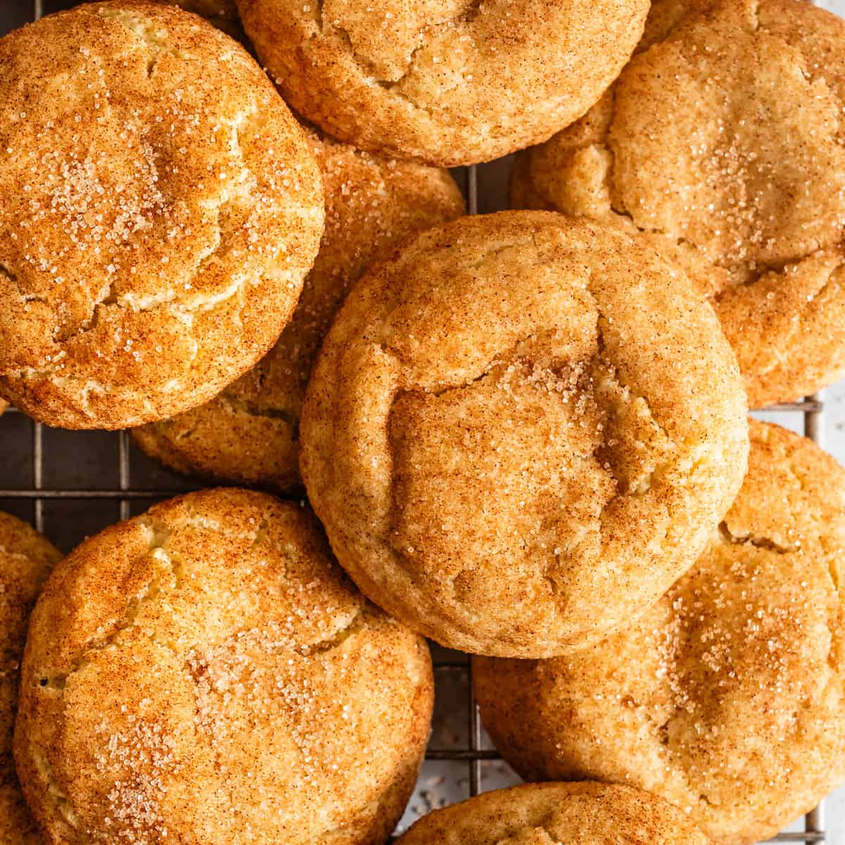 Soft & Chewy Gluten-Free Snickerdoodles
