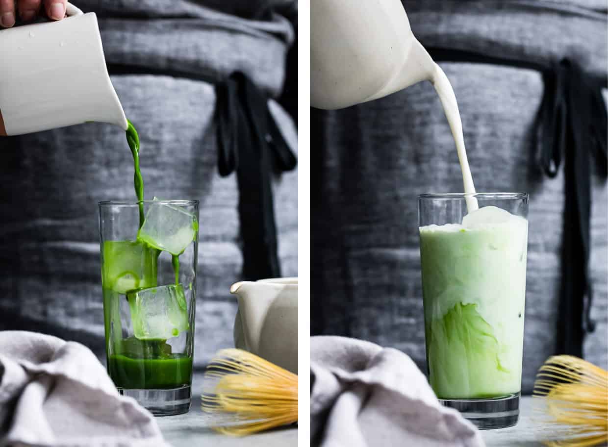 How to make an Iced Matcha Latte