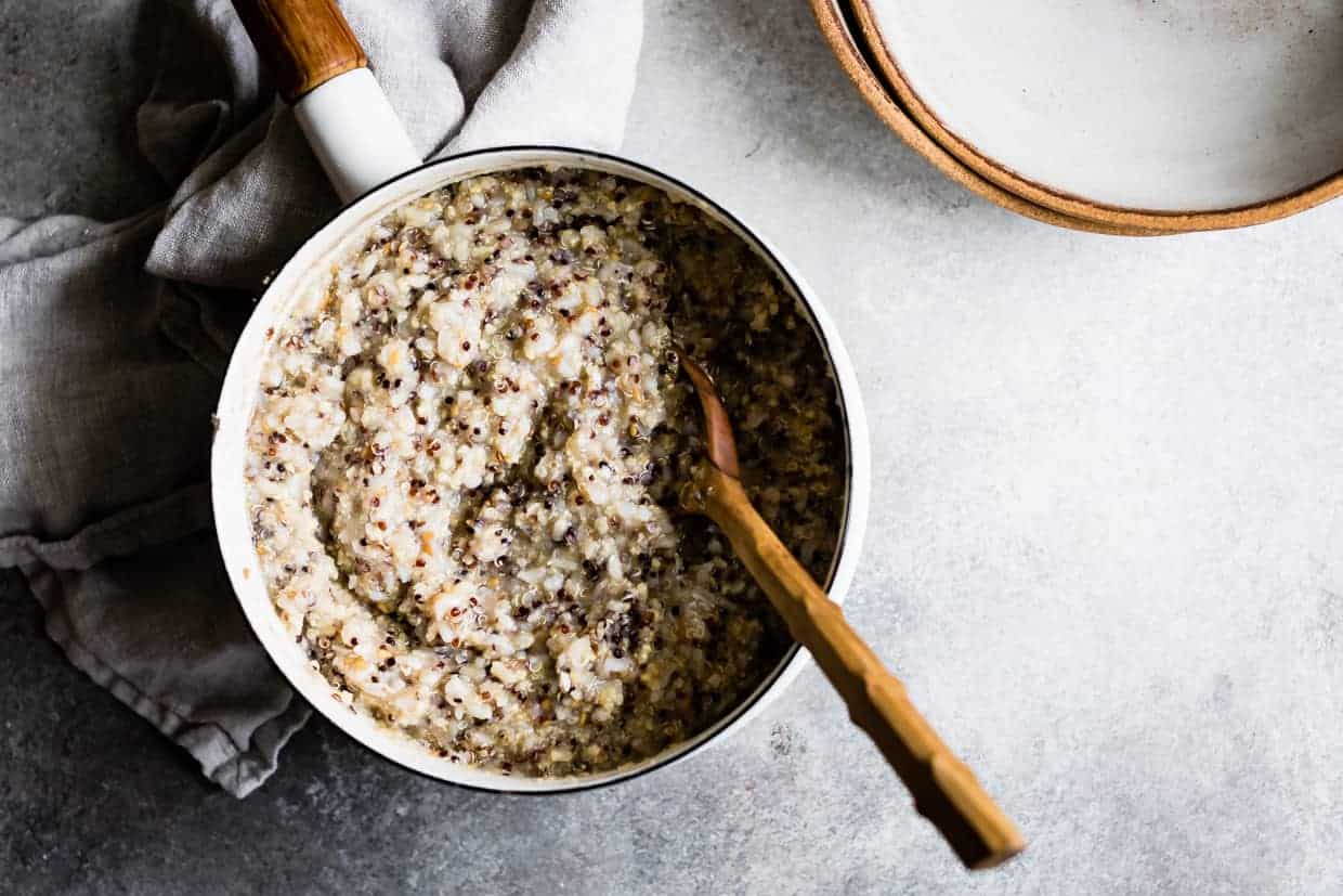 Multigrain Porridge, Two Ways: Savory & Sweet