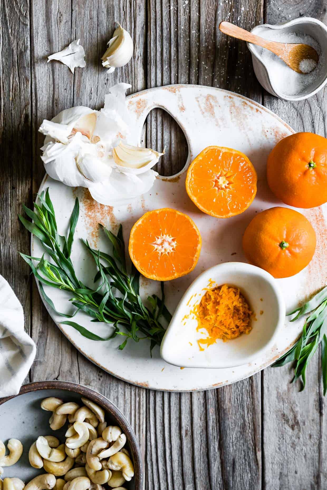 Cashew Mandarin Tarragon Aioli