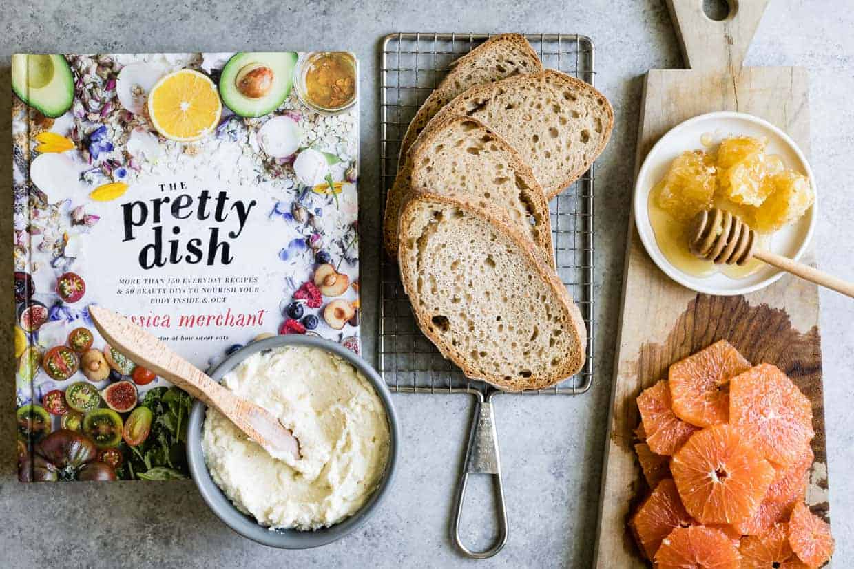 Honey Orange Ricotta Toast