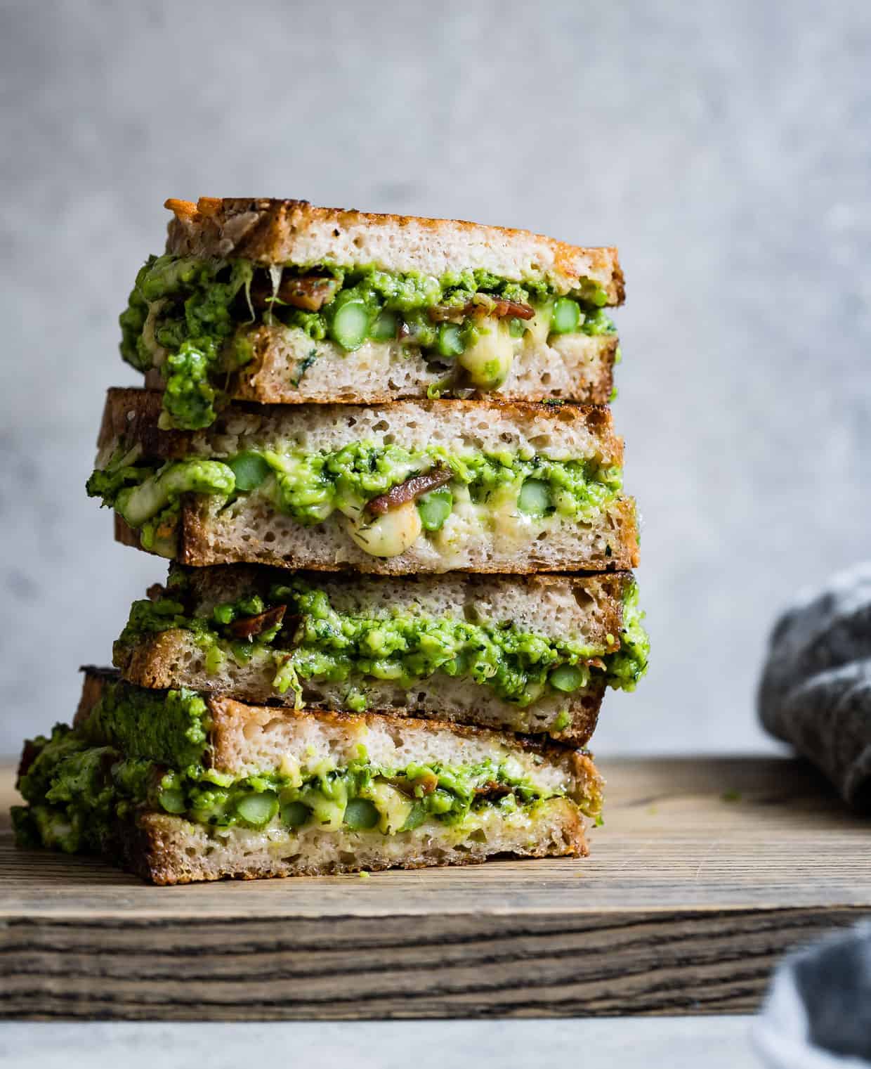 Pancetta & Spring Green Grilled Cheese