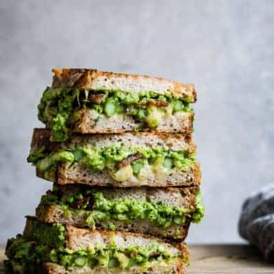 Spring Green & Pancetta Grilled Cheese