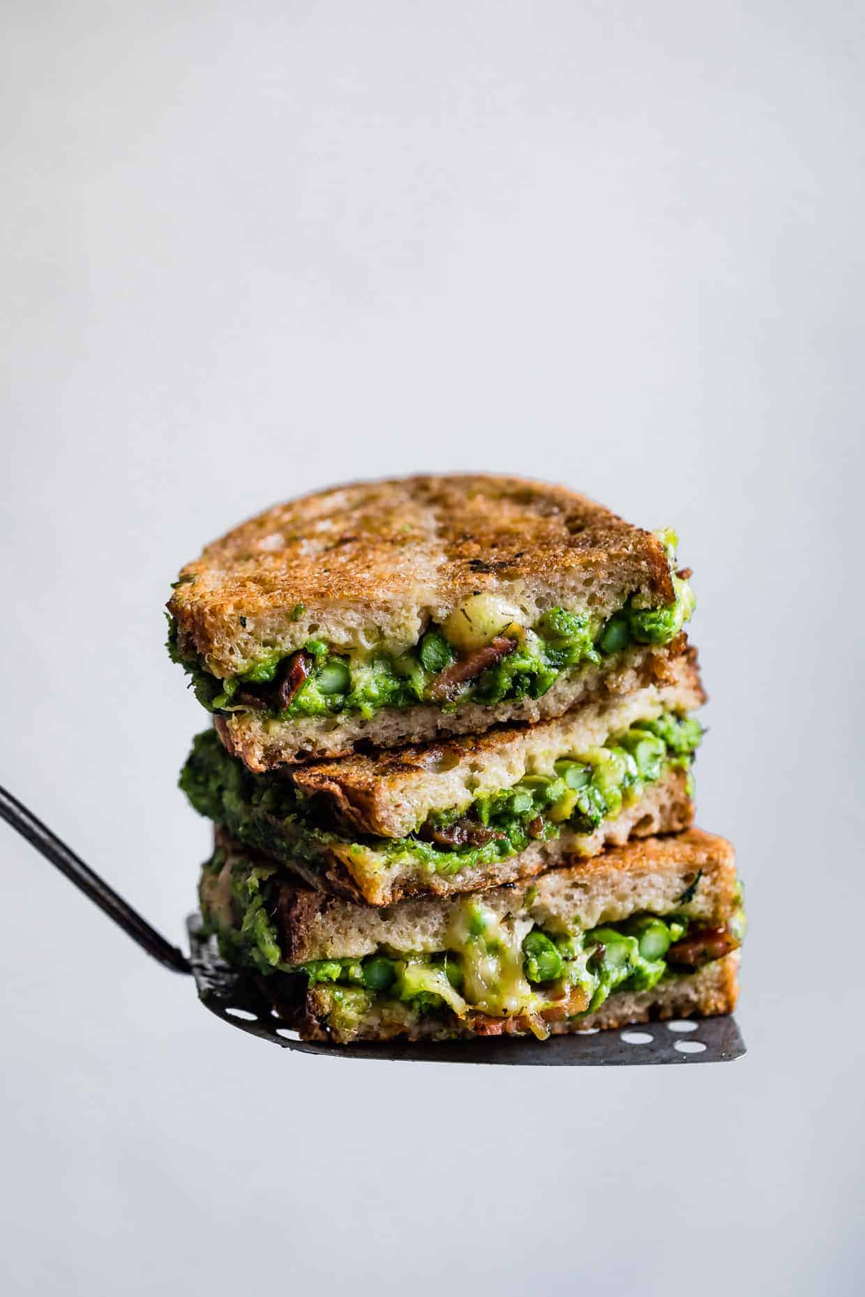 Pancetta & Spring Green Grilled Cheese