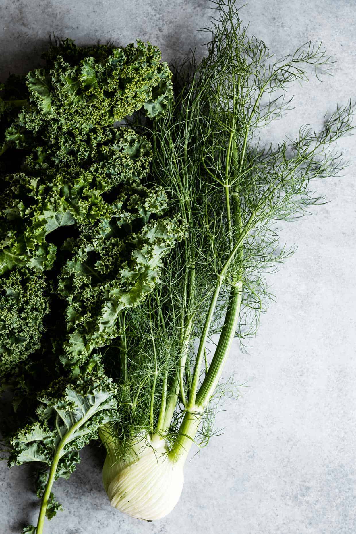 Kale and Fennel