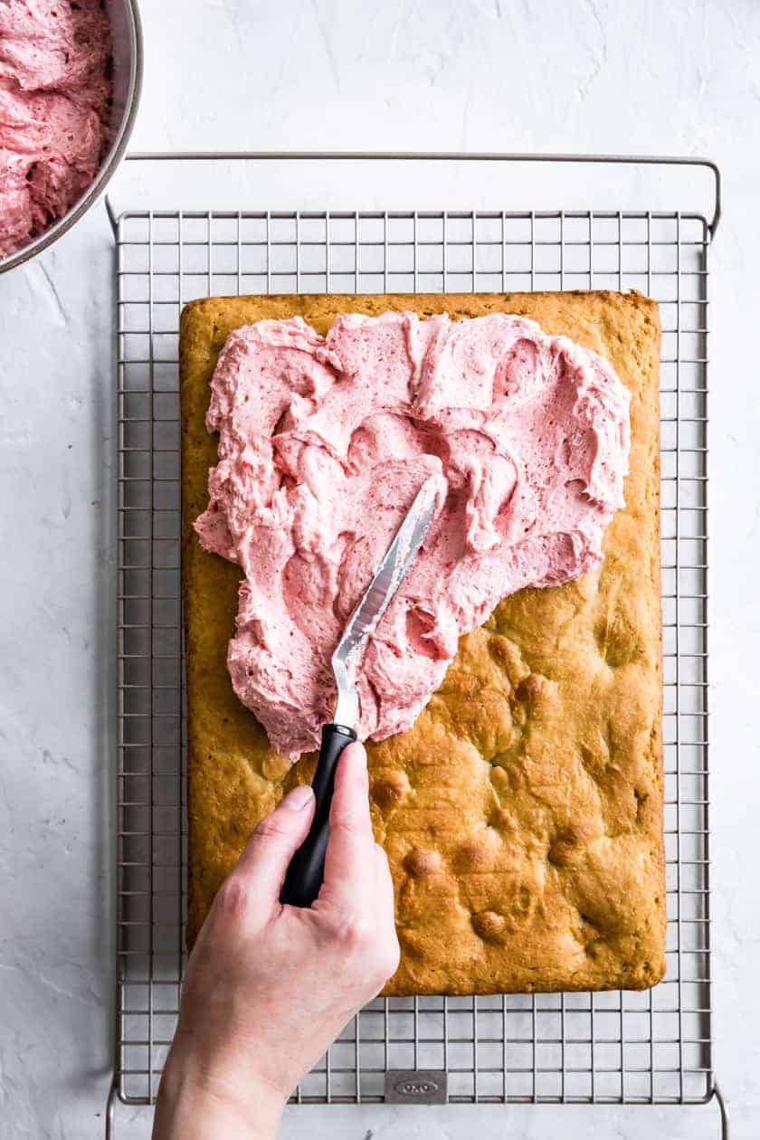 Gluten-Free Vanilla Raspberry Cake