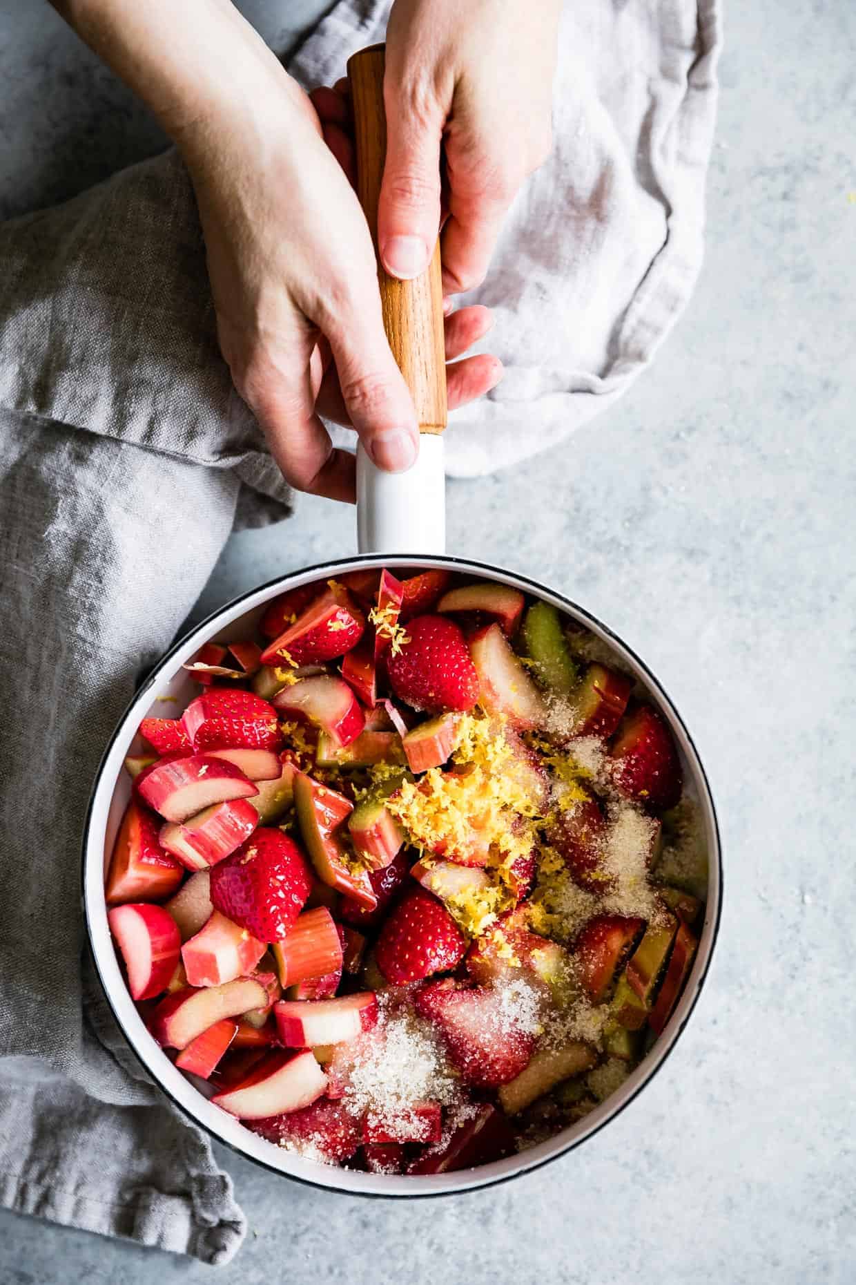 Strawberry Rhubarb Compote