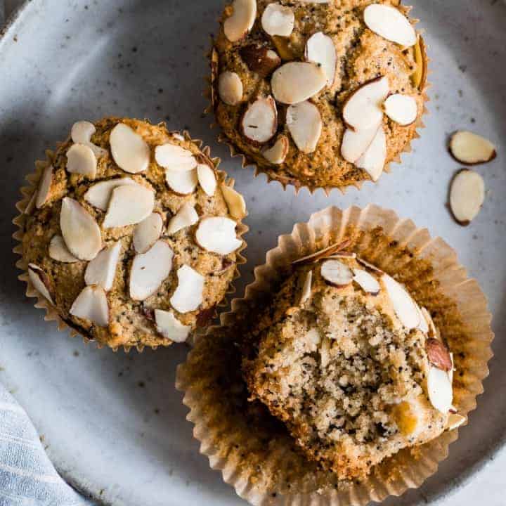 Gluten-Free Almond Muffins with Poppy Seeds