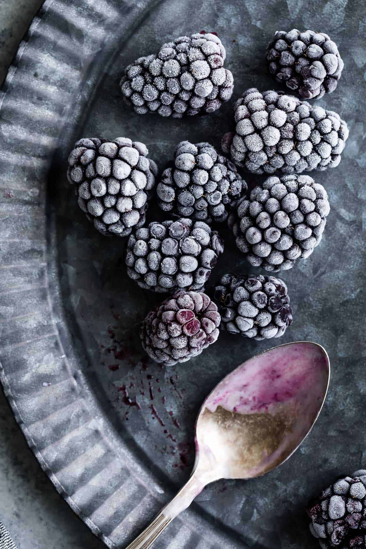 Frosty Blackberries