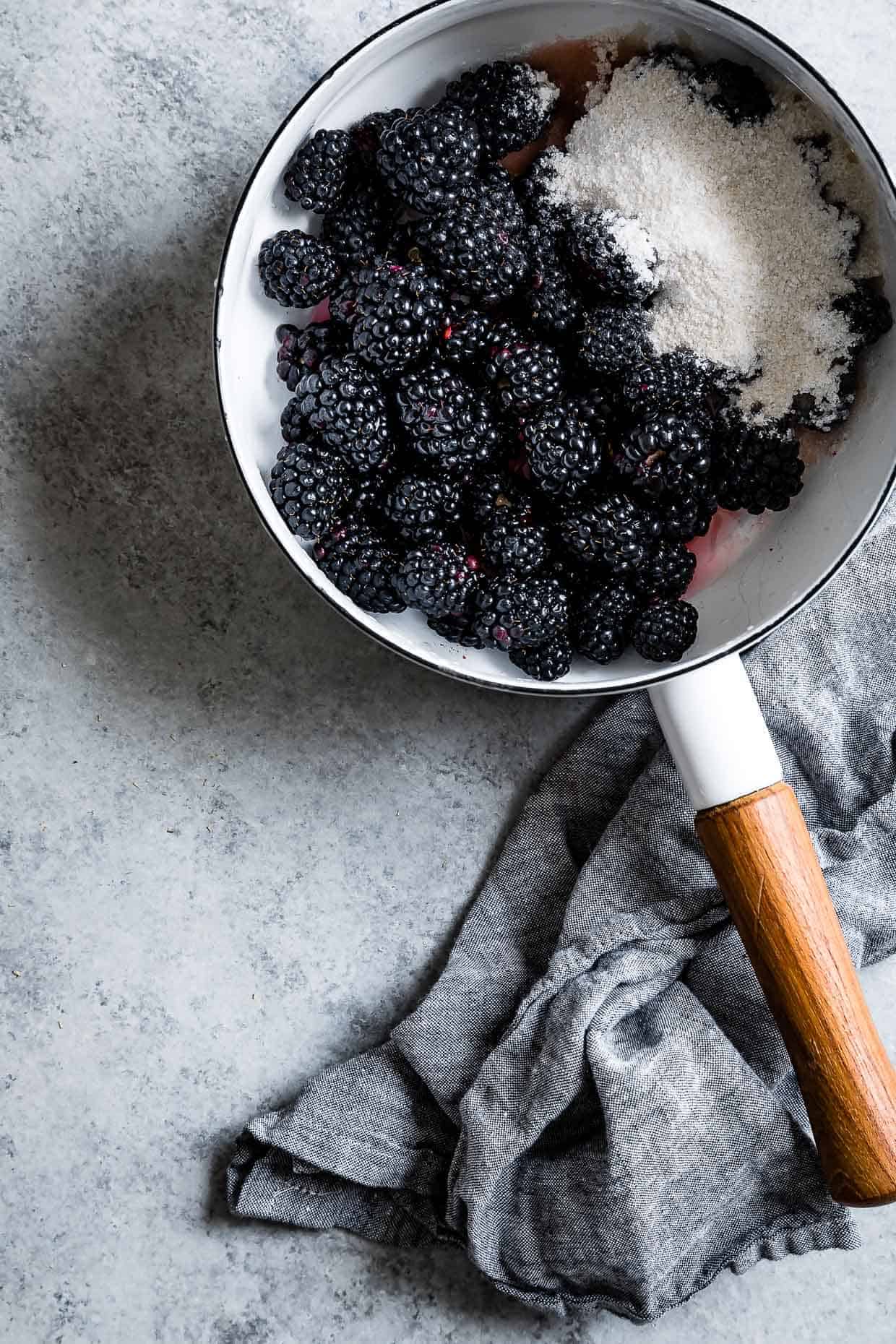 Blackberry Compote Ingredients