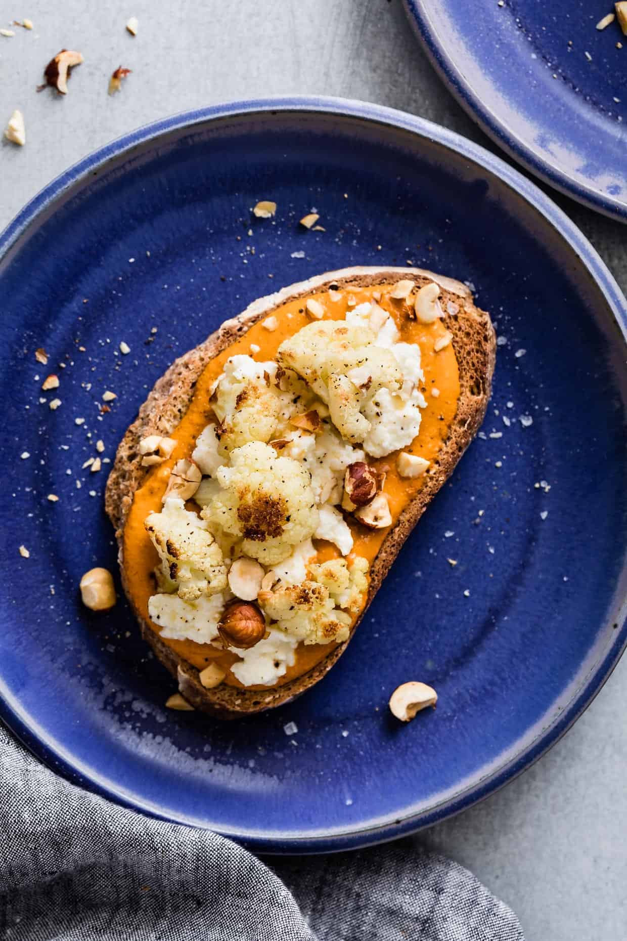 Hazelnut Romesco Sauce Toast