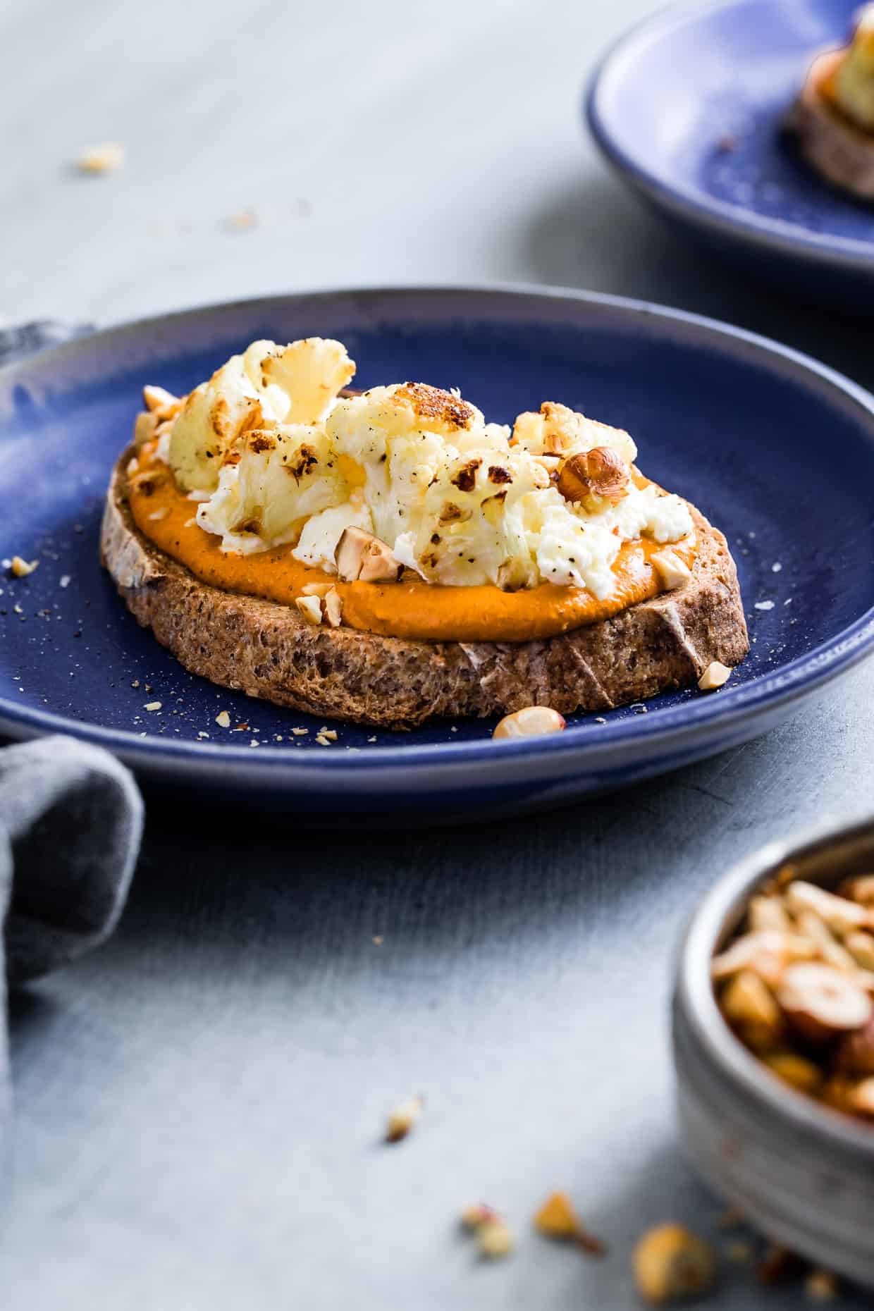 Hazelnut Romesco Sauce Toast