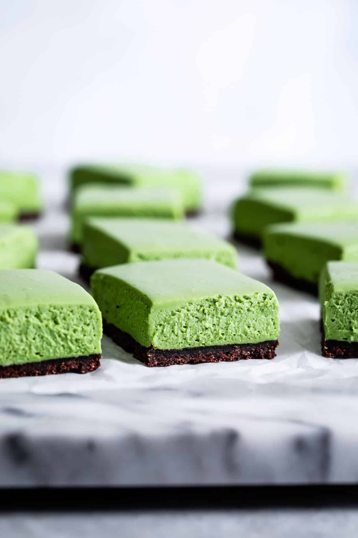 Gluten-Free Cheesecake with Matcha