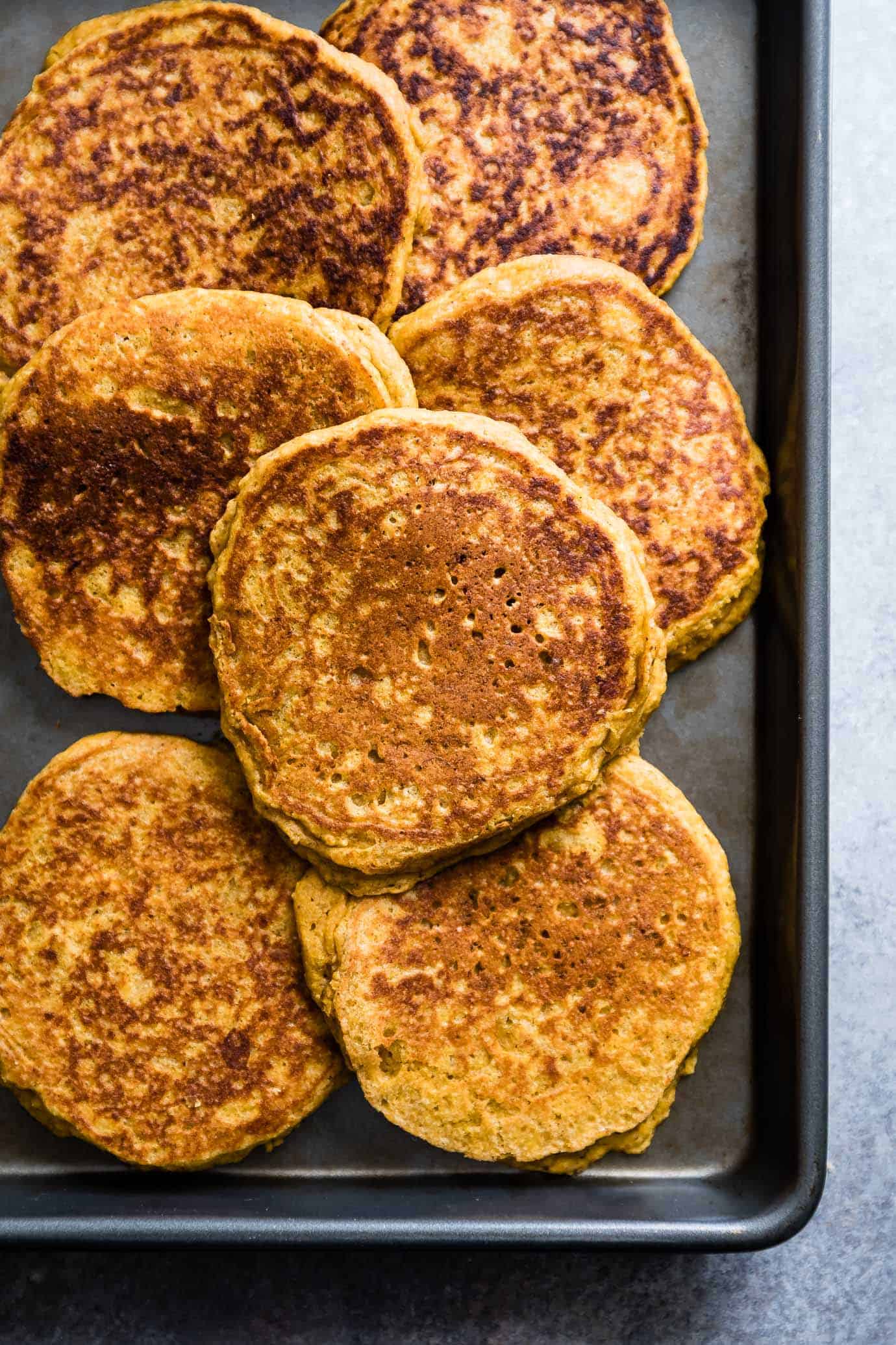 Healthy Pumpkin Pancakes