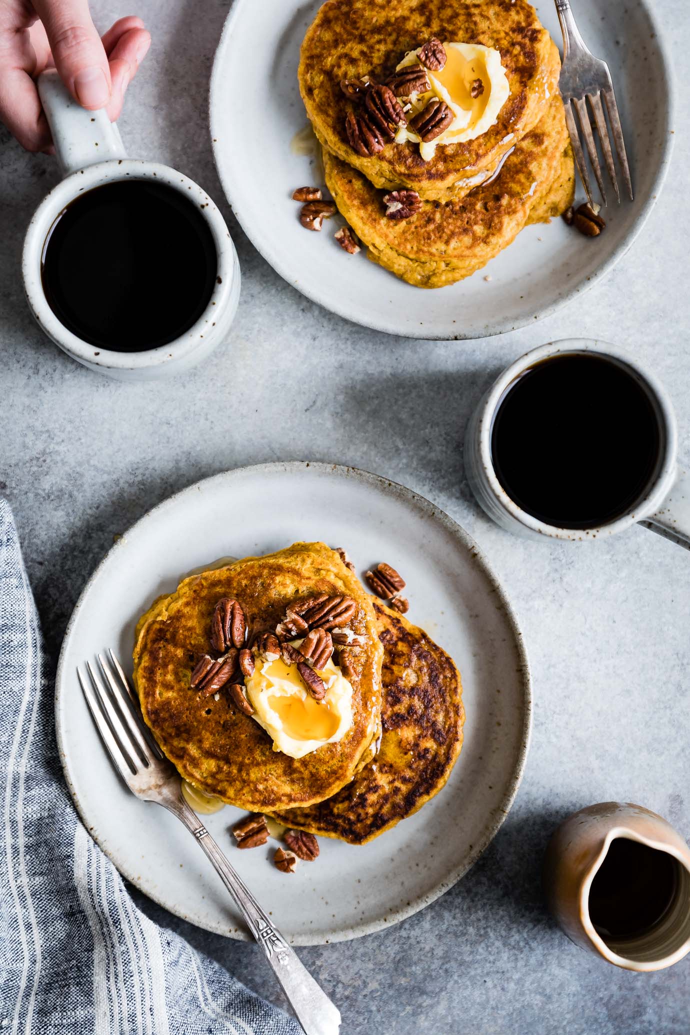 Gluten-Free Pumpkin Pancakes-6