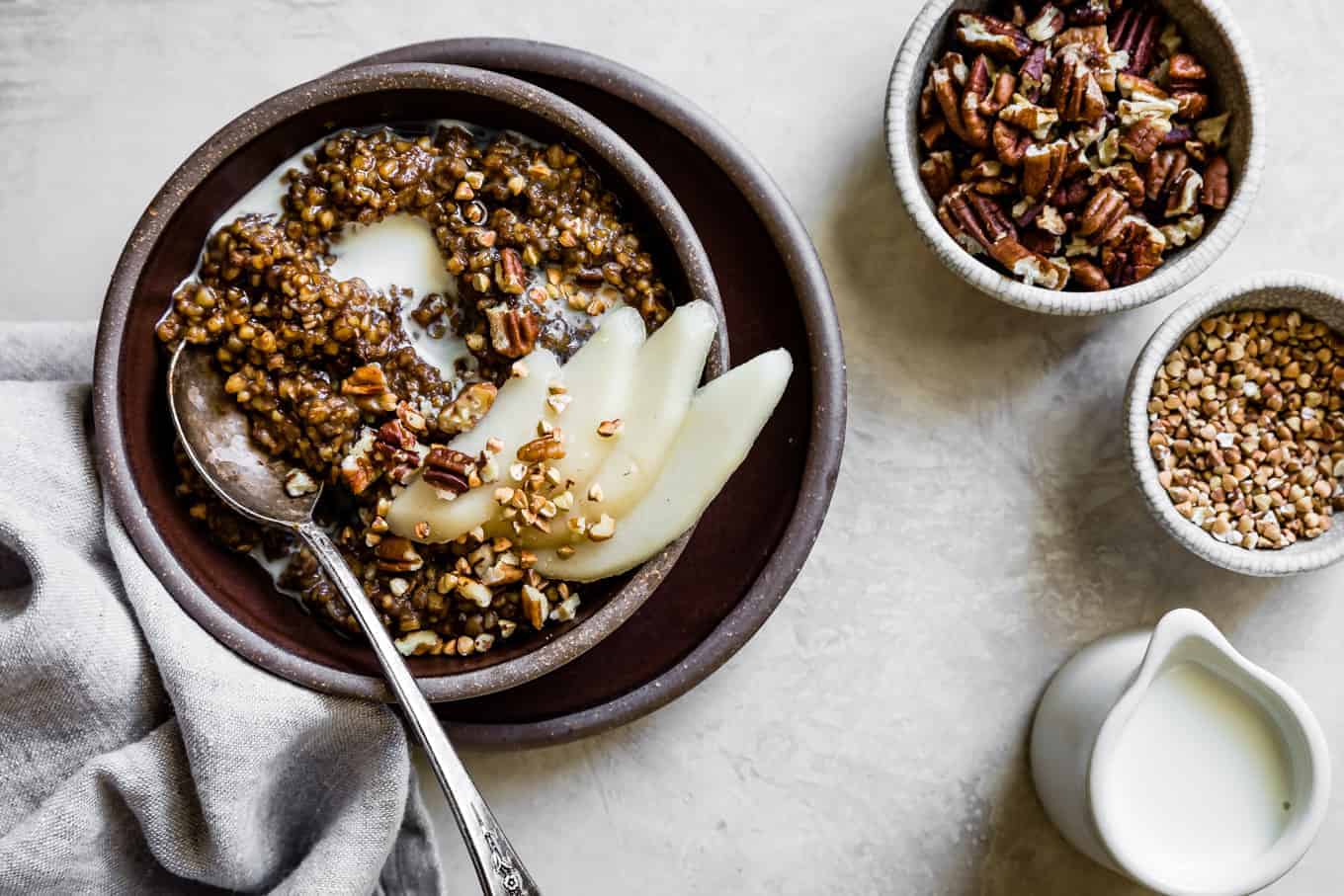 Instant Pot Porridge with Gingerbread Spice