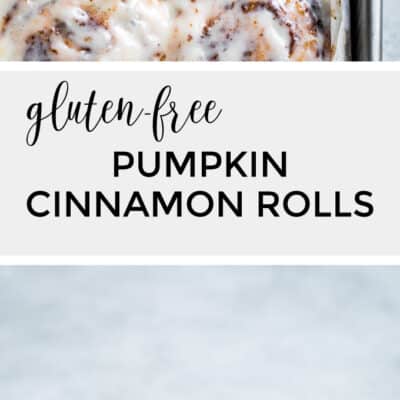 Gluten-Free Pumpkin Cinnamon Rolls